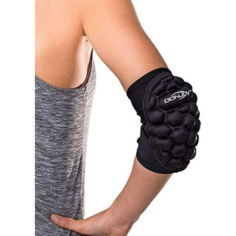 sweatshirt with protective elbow pads.